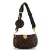 Louis Vuitto  n multi pochette  black belt with box