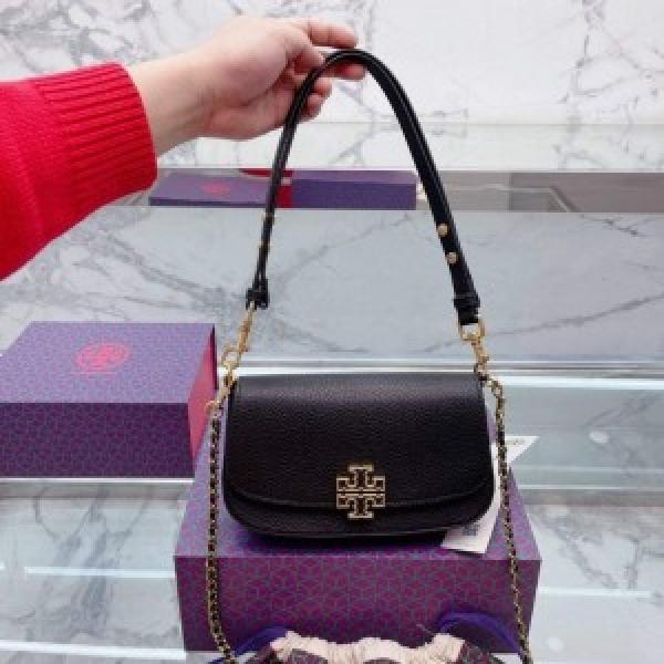Tory  t  monogram jacquard shoulder bag adjustable strap with box 1355