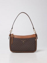 MICHAEL KOR  S JET SET MEDIUM LOGO SHOULDER SLING WITH OG BOX AND DUST BAG (BIEGE BROWN)283