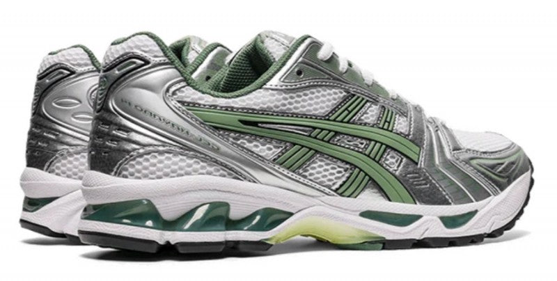 Asic s gel kayano 14 white pure silver slate grey sage