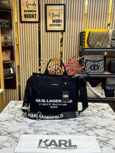 Karl Lagerfeld K Essential Square Tote Bag (Black)