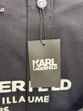 Karl Lagerfeld K Essential Square Tote Bag (Black)