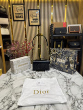 Christian  Dior  Caro  Logo  Shoulder  Bag  With  Box  And  Dust  Bag  Including  Carry  Bag  (Black)