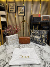 Christian  Dior  Caro  Logo  Shoulder  Bag  With  Box  And  Dust  Bag  Including  Carry  Bag  (Brown)