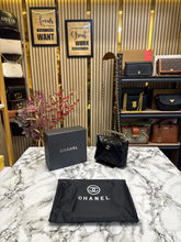 Chanel  Cavior  Quilted  Crossbody  Bag  Gold  Chain  With  Box  And  Dust  Bag  (Black)
