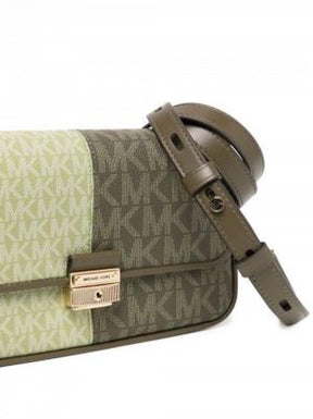 Michael Michael kors Bradshaw Two Tone Logo Convertible Shoulder bag with box 5349