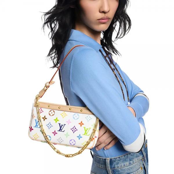 Louis  vuitton  murakami  takashi  pochette  with  folding  box  5436