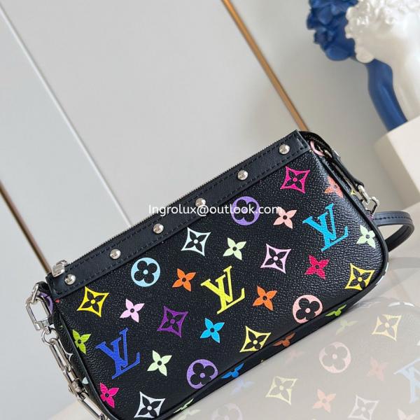 Louis  vuitton  murakami  takashi  pochette  with  folding  box  5437