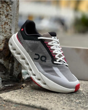 On Cloud Surfer Next White Black red