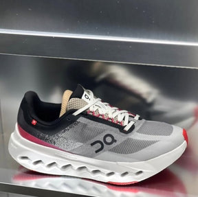 On Cloud Surfer Next White Black red