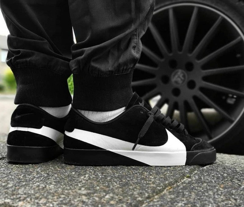 blazer city low black white
