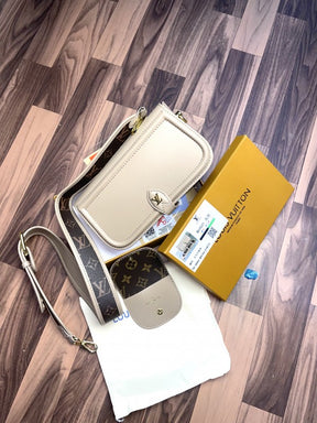 LOUIS  VUITTON OFFICIER POUCH SLING BAG WITH OG DUST BAG & OG BOX 257