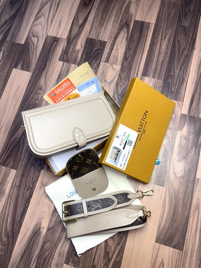 LOUIS  VUITTON OFFICIER POUCH SLING BAG WITH OG DUST BAG & OG BOX 257