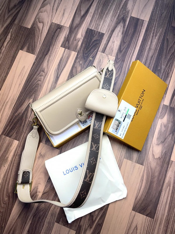 LOUIS  VUITTON OFFICIER POUCH SLING BAG WITH OG DUST BAG & OG BOX 257