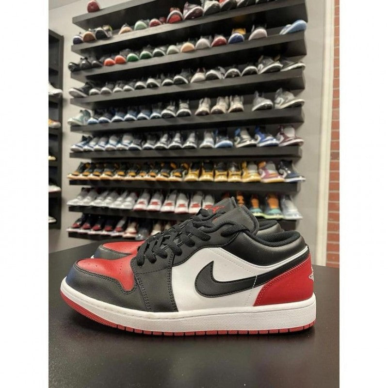 NIK Air JORDAN RETRO 1 LOW BRED TOE 2 0