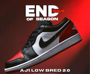 NIK Air JORDAN RETRO 1 LOW BRED TOE 2 0