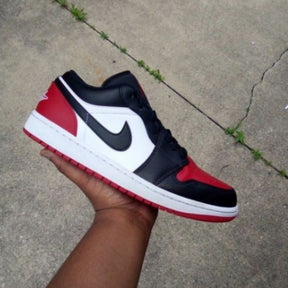 NIK Air JORDAN RETRO 1 LOW BRED TOE 2 0