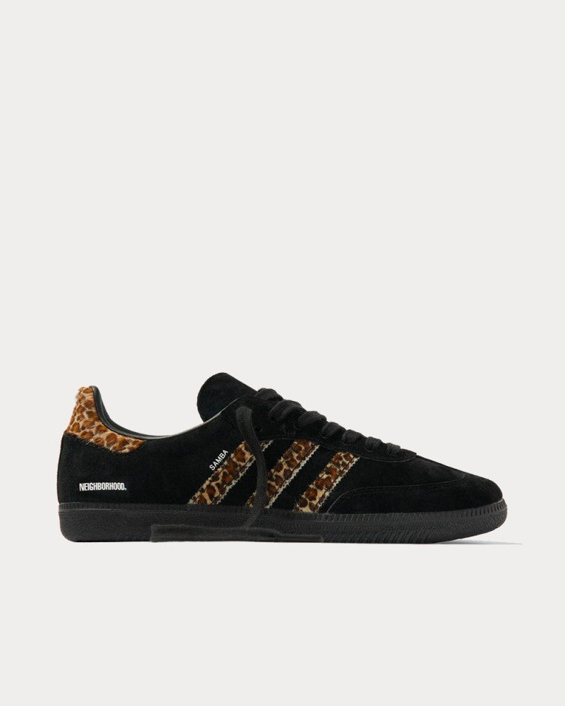 Adidass end x neighborhood x samba black leopard
