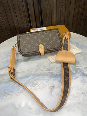 LOUIS  VUITTON OFFICIER POUCH SLING BAG WITH OG DUST BAG & OG BOX 256