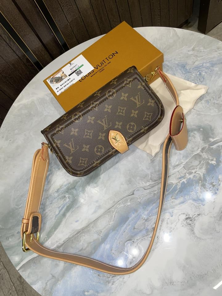 LOUIS  VUITTON OFFICIER POUCH SLING BAG WITH OG DUST BAG & OG BOX 256