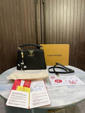 Louis  vuitton Capucines BB with duty free bill and magnet box 505