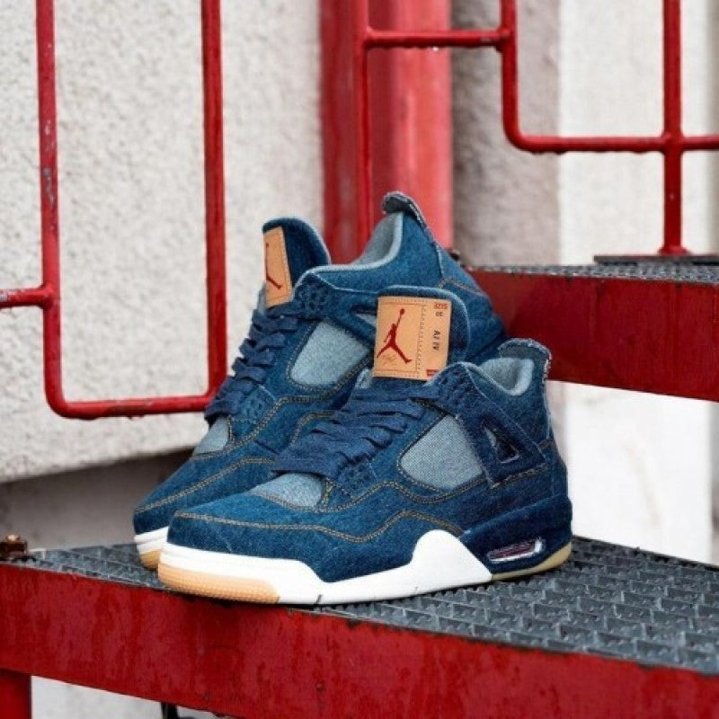 Nik.e Air jordan 4 denim blue semi ua 201