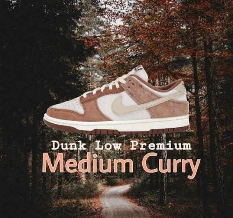 Nik ee Dunk Low Medium Curry For Men S