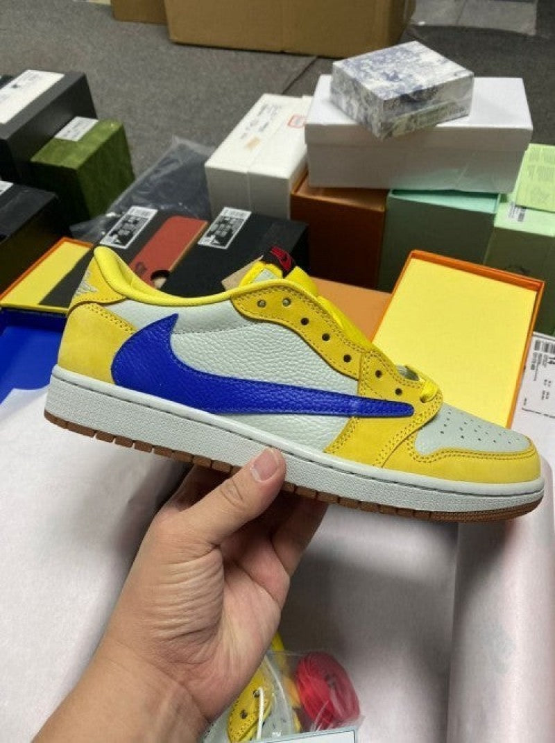 Travis Scott X Air Jordan 1 Low OG Canary 769