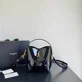 Ysl bucket bag with og box(535 mirror black)