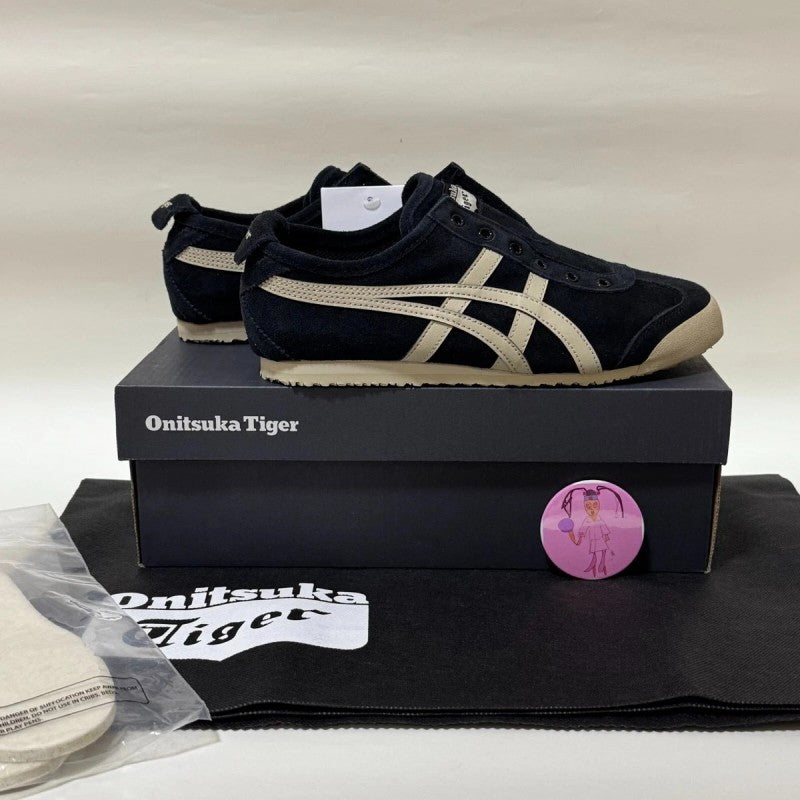 onitsuka tiger mexico 66 slip on black putty