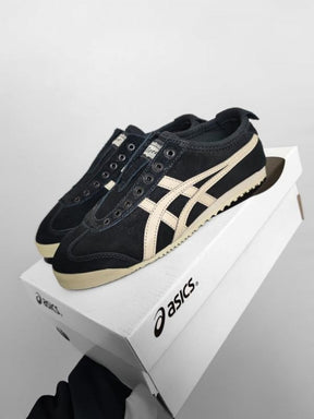 onitsuka tiger mexico 66 slip on black putty