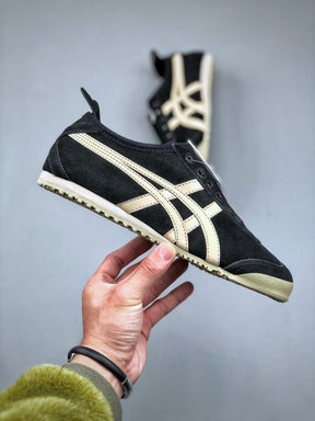 onitsuka tiger mexico 66 slip on black putty