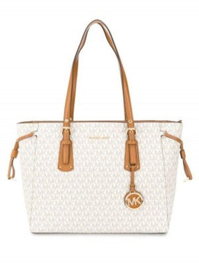 Michael  kors  voyager jet set print tote bag with dust bag 424