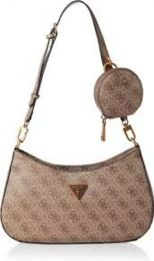 GUESS  Womens  Ginevra  Shoulder  Bag  with  box  5119