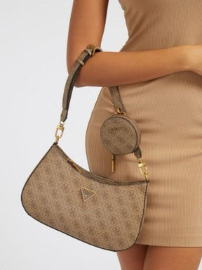 GUESS  Womens  Ginevra  Shoulder  Bag  with  box  5119