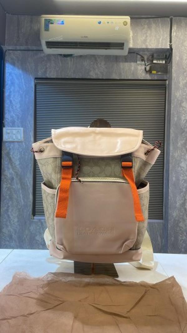 Coach  Hudson  Backpack  In  Blocked  Signature  Canvas1991