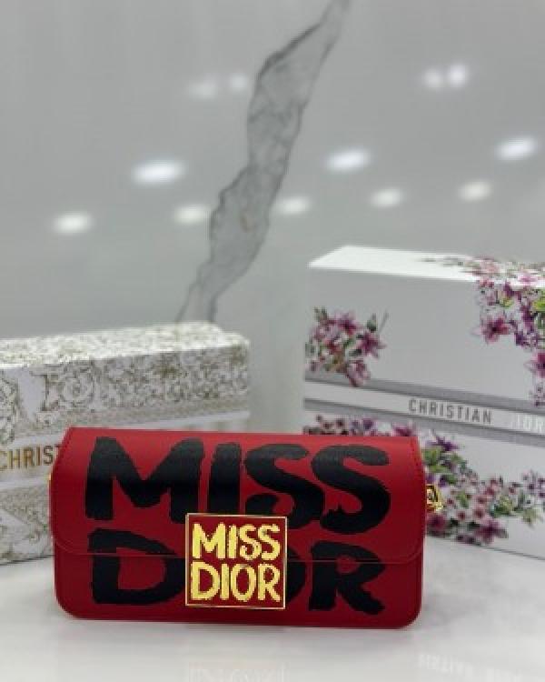 Dior  miss  dior  flap  shoulder  bag  with  og  box  5160
