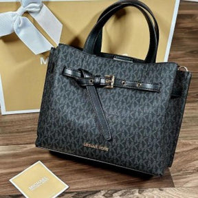 MICHAEL  KORS  MIRROR EMILIA LOGO MINI TOTE BAG WITHOUTBOX 1963