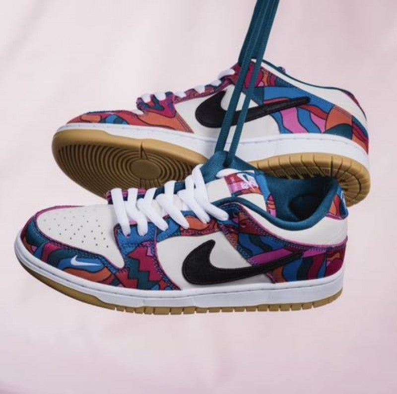NIK E sb dunk low parra