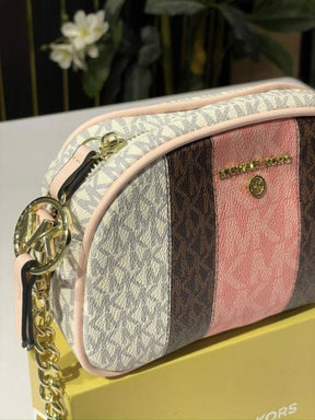 Michael  kors  oval  crossbody  bag  withog  box(10296 1 pink)