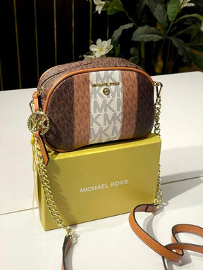 Michael  kors  oval  crossbody  bag  withog  box(10296 1 coffe)