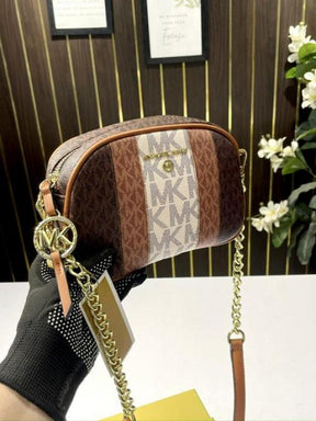 Michael  kors  oval  crossbody  bag  withog  box(10296 1 coffe)