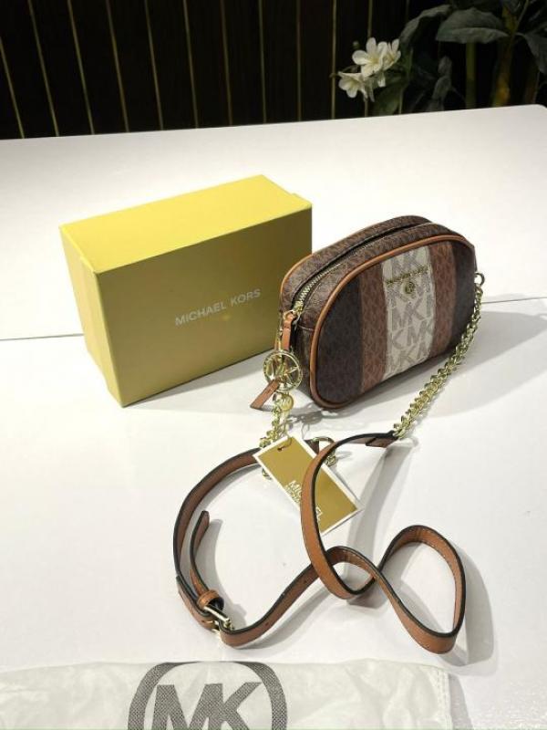 Michael  kors  oval  crossbody  bag  withog  box(10296 1 coffe)
