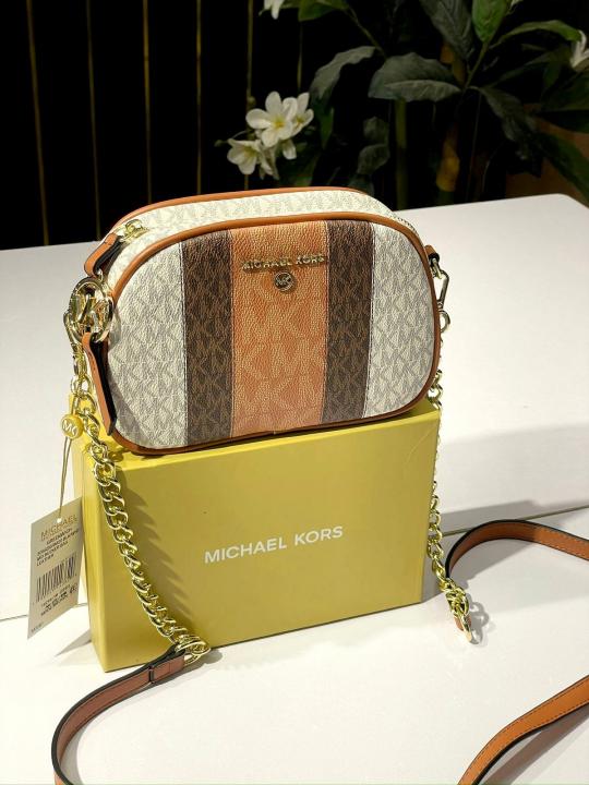 Michael  kors  oval  crossbody  bag  withog  box(10296 1 biege)