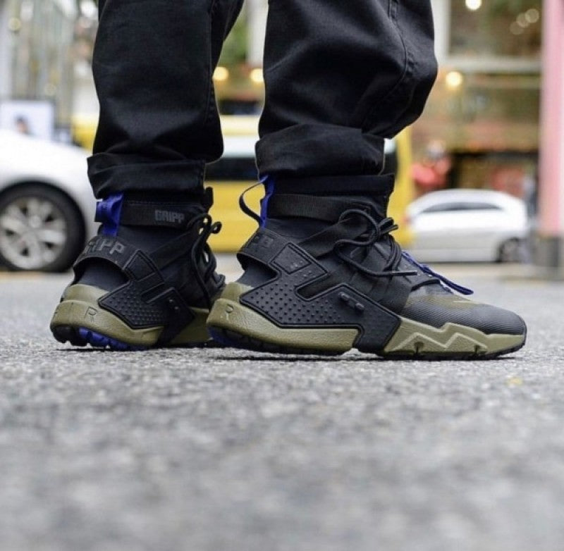 Nikee Air Huarache Grip Black Olive