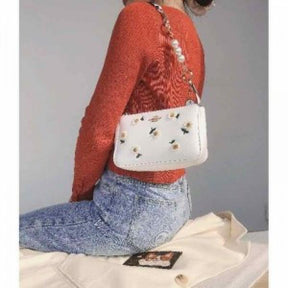 Coach  Nolita  Classy  Flowe  Patch  Sling  Bag  With  box  2034