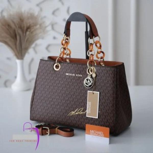 MICHAEL  KORS  CYNTHIA TOTE  WITH  DUST  BAG  AND  SLING  5130