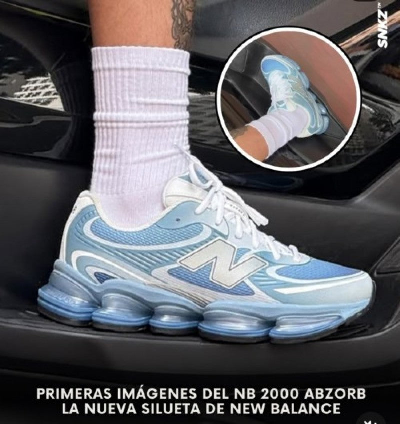 New Balance Abzorb 2000 Baby Blue 197