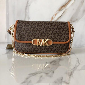 Michael  kors   parker shoulder bag with og box(22319 coffe brown)