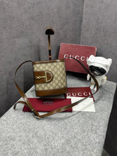 Gucci  73  Series  Bucket  Glossy  Brown  Bag  With  OG  Red  Box  &  Dust  Bag  833665